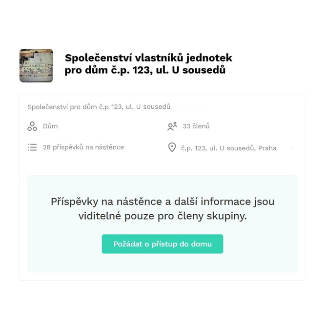 úvod domu